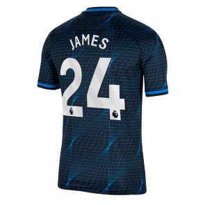 Maillot de foot Chelsea Reece James #24 Extérieur 2023-24 Manches Courte